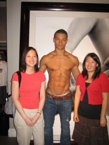 Check out those abs!