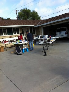 garage sale